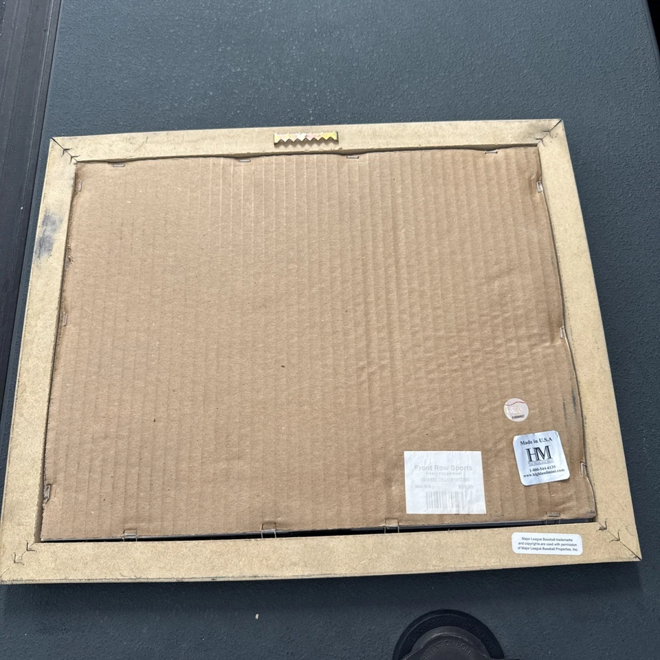 2009 World Series MLB New York Yankees Framed Photo and coins Champions 13x16 - Image 2 of 4