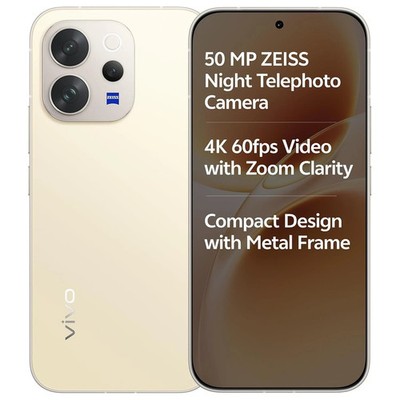 NEU VERSIEGELT Vivo V70 5G GlobalROM 8GB 256GB ZEISS CAM-SD 7 Gen 4 6500mAh Gelb