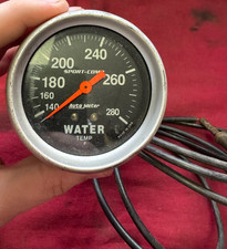 Autometer 3431 Sport-comp Water Temp Temperature Gauge 258 140 - 280 Deg.