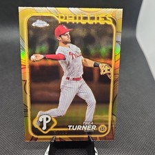 Topps 2024 Gilded Collection Trea Turner Gold #52 67/99 Phillies 