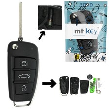 Funk Schlüssel 434MHZ 8E 3 Tasten für Audi ...
