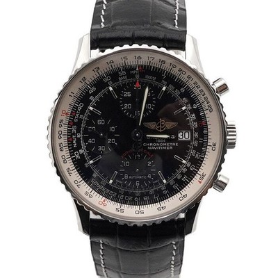 Breitling Navitimer Chronograph Heritage schwarzes Zifferblatt 41mm Automatik 156848098