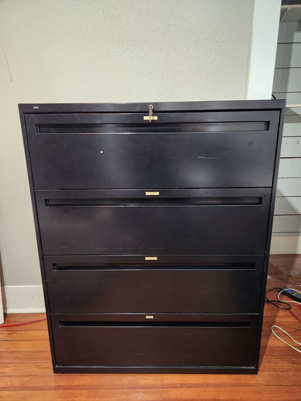 HON COMPANY 694LP 600 Series Four-drawer Lateral File- 42w X19-1/4d
