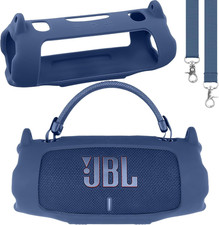 for JBL Charge 6 Waterproof Portable Bluetooth Speaker Silicone Case,Soft Pro...