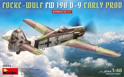 MiniArt 48044 Focke-Wulf Fw 190D-9 Early Prod Advanced Kit 1/48