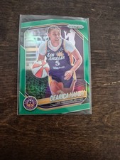2025 Panini Prizm WNBA Dearica Hamby Los Angeles Sparks Green 