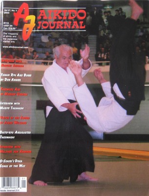 2000 AIKIDO JOURNAL MARIYE TAKAHASHI HIROSHI ISOYAMA DON ANGIER MARTIAL ARTS
