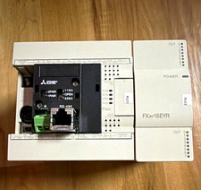 Mitsubishi Electric FX3G-24MR/ES & FX2N-16EYR...