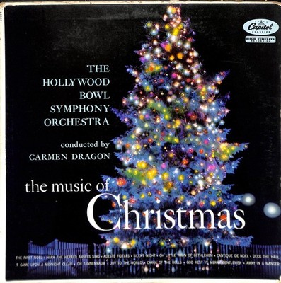 Hollywood Bowl Symphony Orchestra   Music of Christmas LP 1957 Capitol High