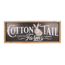 Transpac Easter Cottontail Wall Décor