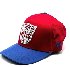 Autobot Transformers 9Fifty New Era Snapack Red w Blue Accent M/L - OSFM