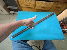 Timber Frame Mortising All-Steel Wood Chisel Tapered Edges 1-1/4” x 23-1/8'' OAL