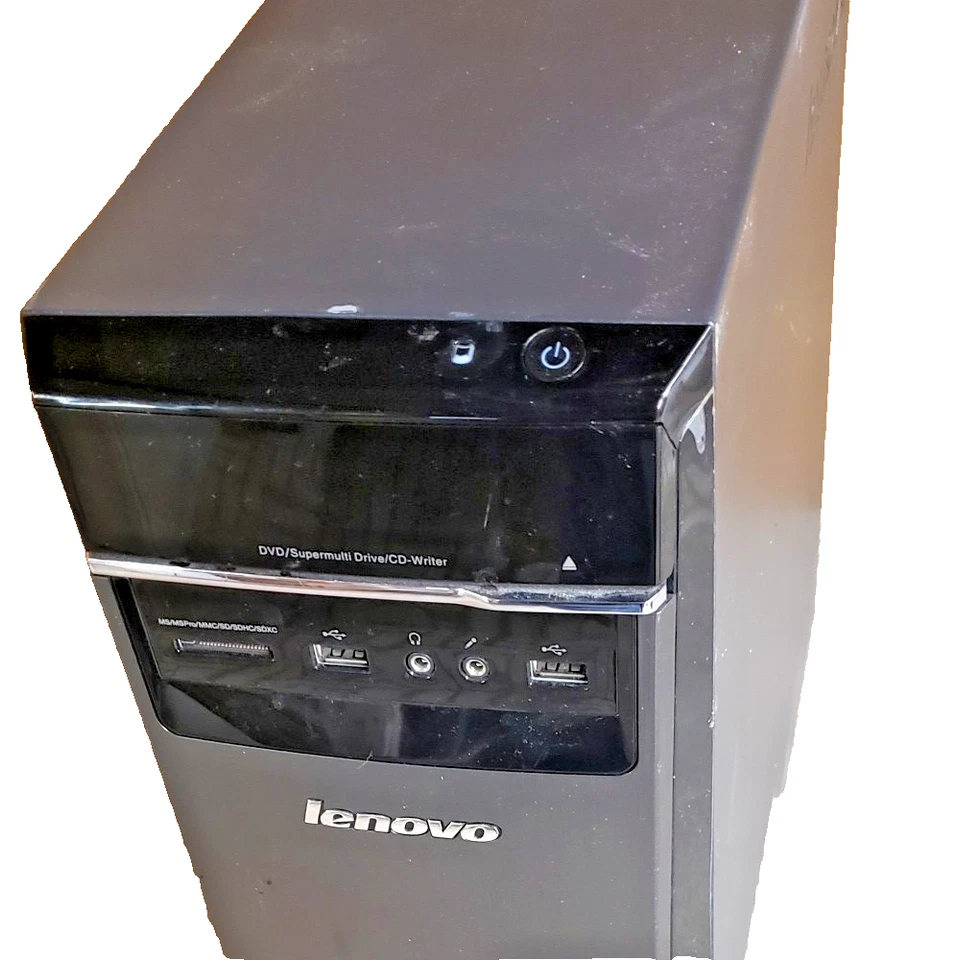 Lenovo H55-50 minitower PC, AMD A10-7800, 12MB RAM, 2TB HD DVD, clean Windows 10 - Image 2 of 4