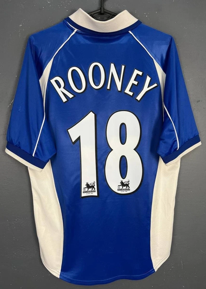 Wayne Rooney Blue International Club Soccer Fan Apparel and