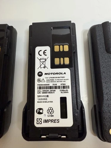 Motorola PMNN4409AR IMPRES Li-Ion Battery - Thumbnail 2