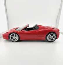 Hot Wheels Elite 1:18 Ferrari 458 Spider Red Limited Edition Collectible Car