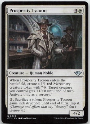 Prosperity Tycoon (25) Outlaws of Thunder Junction NM - MTG