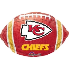 Kansas City Chiefs NFL Pro Football Sports Party Decoration 18" Mylar Balloon