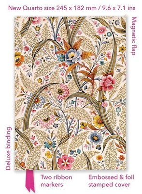 William Kilburn: Marble End Paper (Foiled Quarto Journal) | englisch, deutsch
