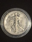 1934 S (Better date) & 1942 Liberty Walking Half Dollar Silver Coins Lot of 2