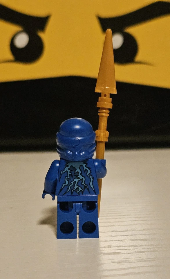 NUEVO Ninjago NRG Jay Minifigura Lego Personalizada Blue Lightning Ninja 9570 Foto 2 de 4
