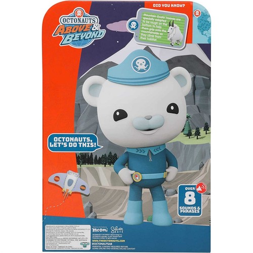 Moose Octonauts Above & Beyond Talking Captain Barnacles Plush 3+ *NEW #1* 61119 - Picture 2 of 4
