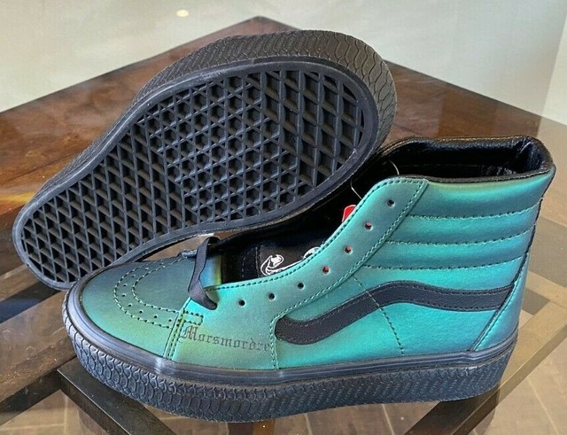 vans x harry potter sk8 hi dark arts platform skate shoe