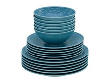CreaTable - Orient Mandala - Tellerset 18-tlg (Aquamarine)