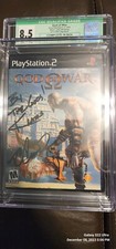 *ULTRA RARE* God of War 2005 PS2 CGC 8.5 Signed By TC Carson + JSA Certificate 