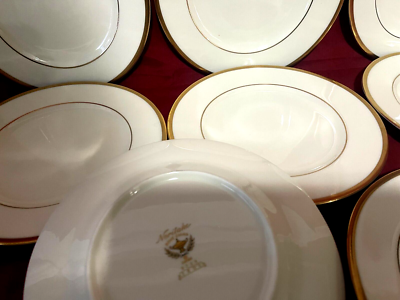 Noritake 9726 Troy Bone China Set Of 8 Bread/Dessert Plates 6 1/2