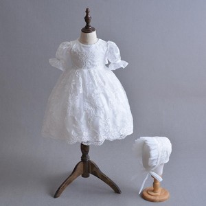 baby girl lace christening dress