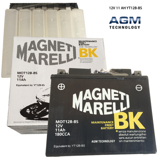 Magneti Marelli Batteria Per Moto, Scooter, Quad, Moto D'Acqua - 7