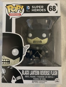 Funko Pop! Black Lantern Reverse Flash DC Comics Hot Topic Exclusive #68 | eBay