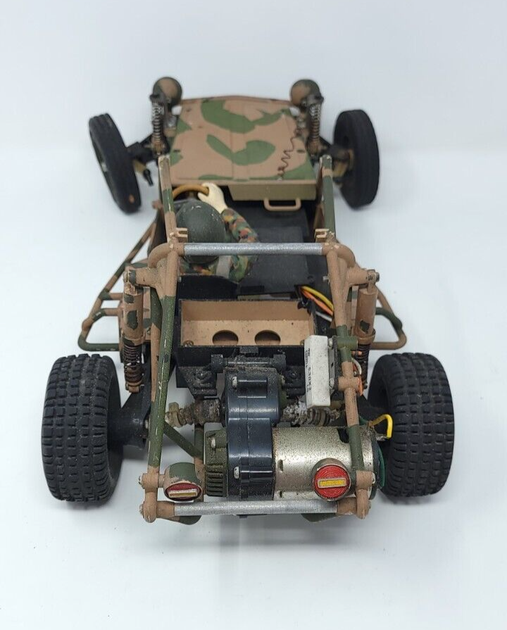 Vintage 1980s Tamiya Fast Attack RC Vehicle with Sand Blaster Tires eBay