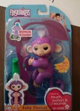 Fingerlings Mia Purple Baby Monkey NEW US Seller Authentic WowWee