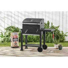 Heavy Duty 24-Inch Charcoal Grill BBQ Barbecue Smoker Outdoor Pit Patio Cooker