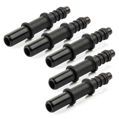 5X Coupling Quick Release Straight Fuel Line 9.49 X 7 Mm For VW
