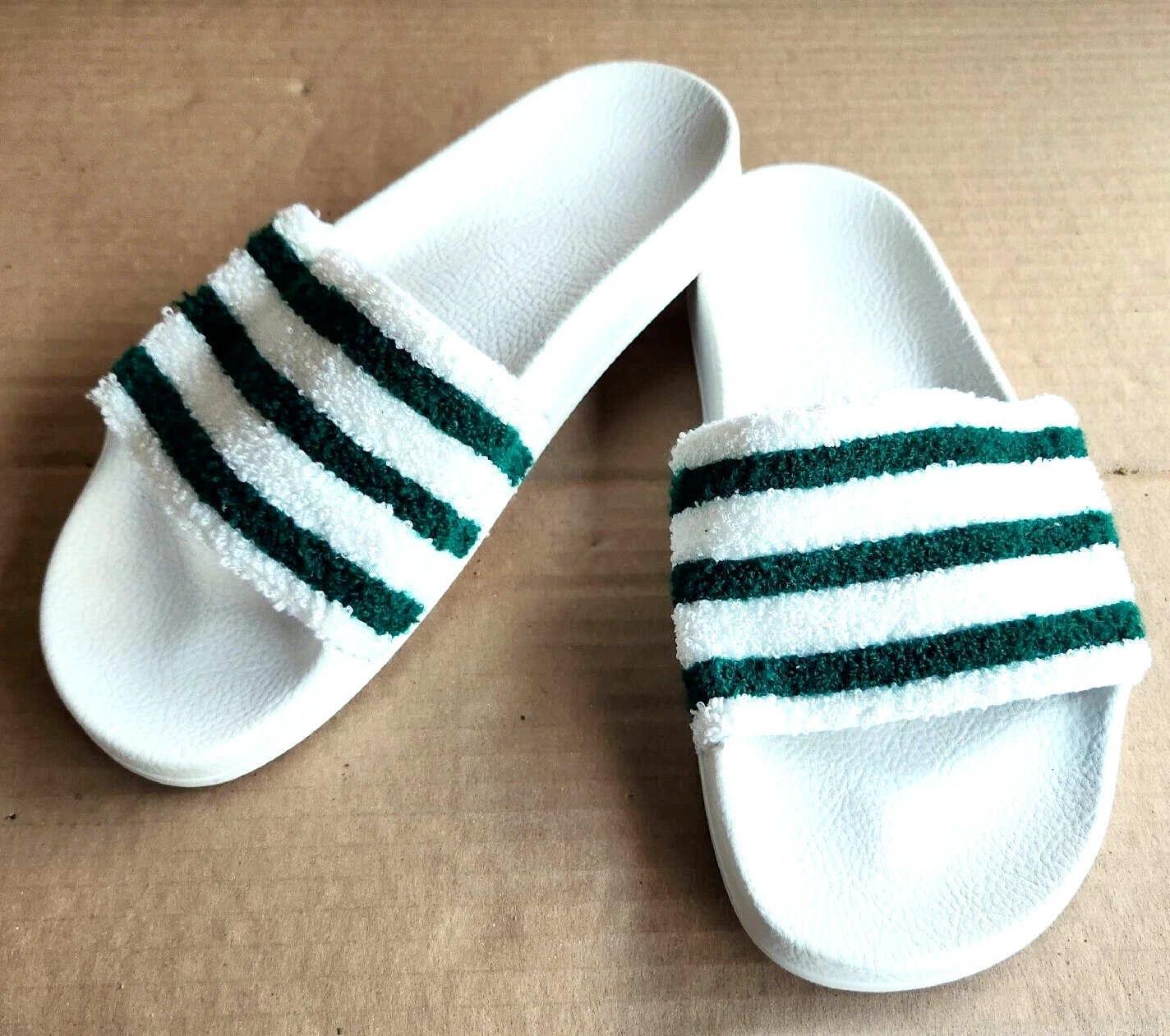 Adidas Originals Adilette Slides Uomo BB0124 Taglia 6 Made in Italy