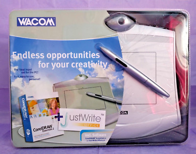 059. Wacom Creative Wireless Stift, Tablet & Kabel Schreib- & Zeichenset.