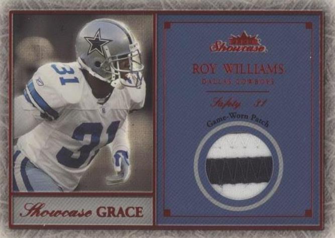 2004 Fleer Showcase Roy Williams #SG-ROY - 1 of 2