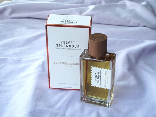 Velvet Splendour Goldfield & Banks perfume.  100ml parfum concentrate. Fragrance