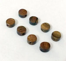 Genuine OAK Wood 8 String Tuning Machine Button for GOTOH Grover Mandolin Tuner