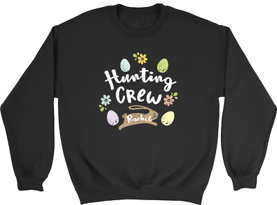 Personalisierte Jagd Crew Osterei Kinder Kinder Pullover Sweatshirt Geschenk