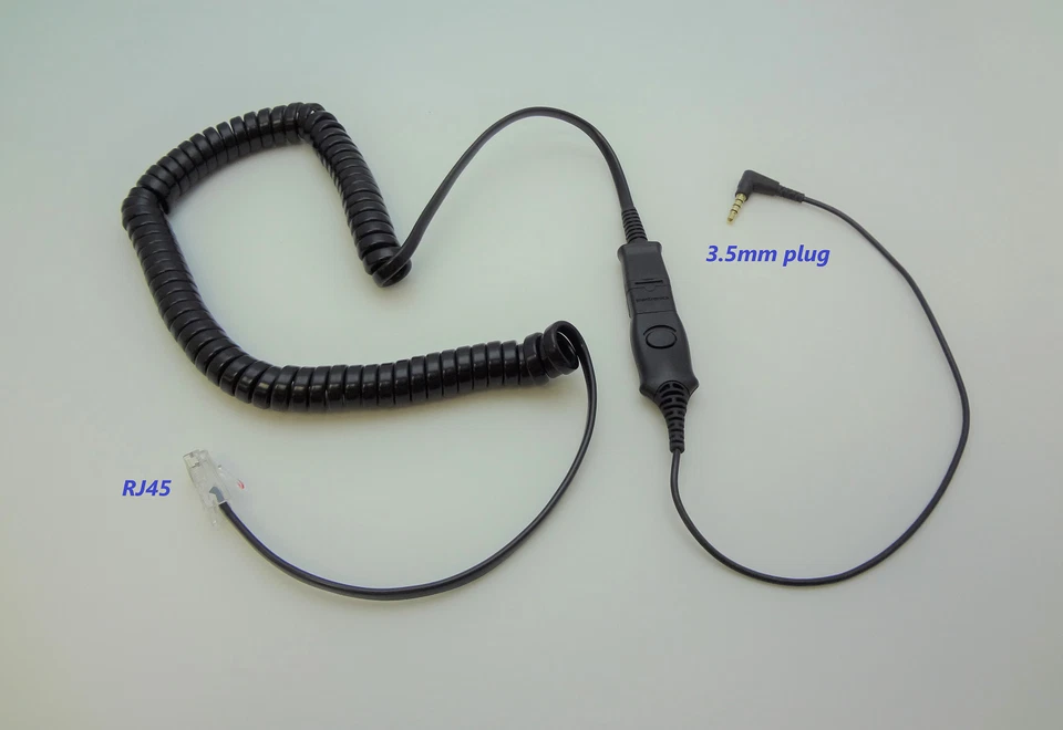 Plantronics MO300-Savi Cable for iPhone iPad Tablet to Savi Wireless Base Units - Image 2 of 2