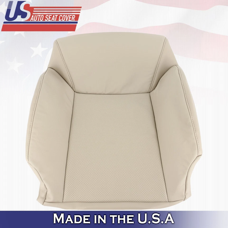 Juego de tapas e inferiores delanteros de cuero para Lexus LX570 2008 a 2011 con cubiertas perfectas tostadas Foto 4 de 4