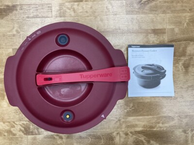 Tupperware Microwave Pressure Cooker-Red-NEW-SHIPPING INCLUDED