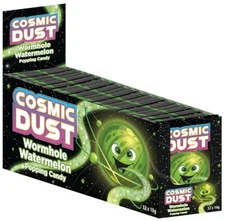 32x Cosmic Dust Wormhole Watermelon Artificially Flavoured Popping Candy 10g