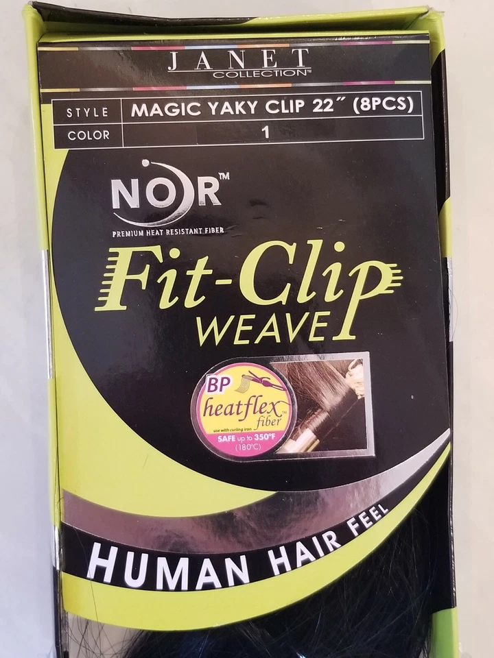 Новый Janet коллекции Magic Yaky 22 «8шт подходит зажим плетение первоклассный человеческих волос чувствовать - Изображение 3 из 4