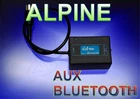 VINTAGE CAR RADIO ALPINE AUX BLUETOOTH WITH AUTOMATIC SWITCH CD