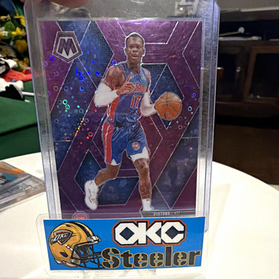 Panini 2024-25 Purple Disco Dennis Schroder #65 Detroit Pistons Serial #/50